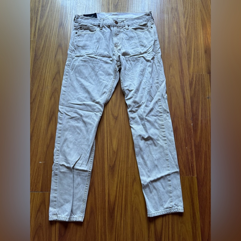 Stylish Beige Jeans size 30 x 30 men’s